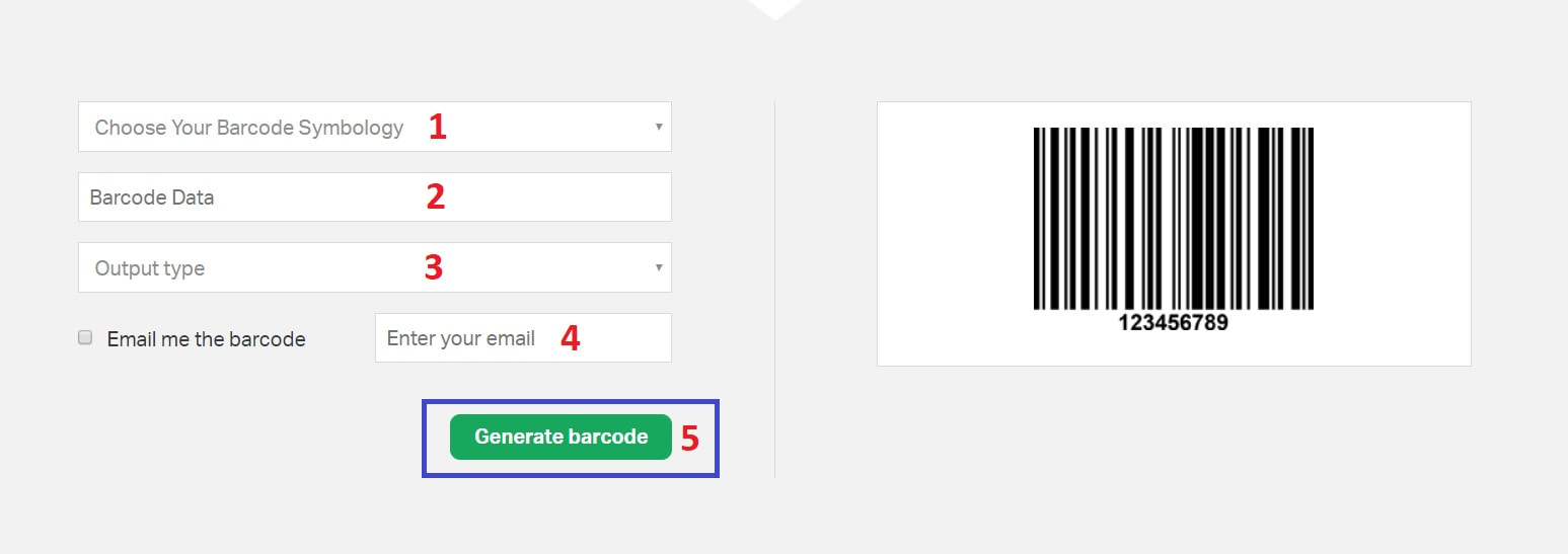 Tạo mã vạch online - Nice Label